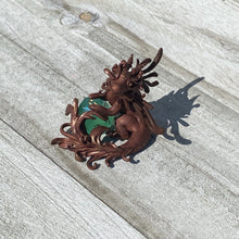 Load image into Gallery viewer, Chocolate Bronze Dice Dragon