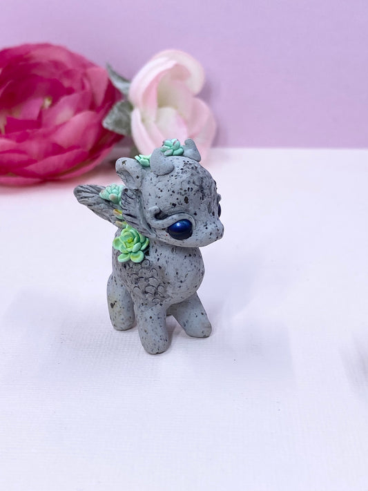 Short Tail Stone Dragon Green Succulents