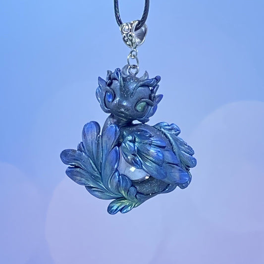 Feathered Marble Dragon