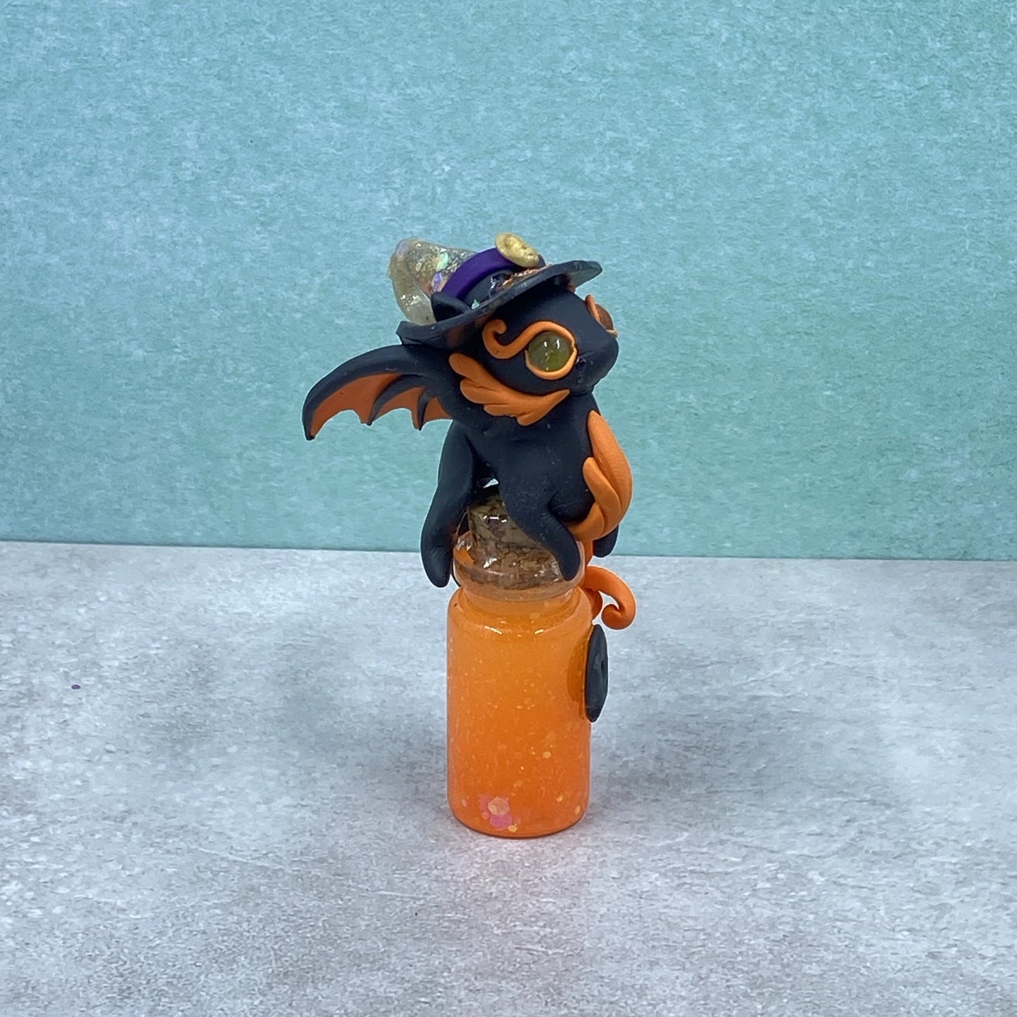Orange Potion Bottle Dragon