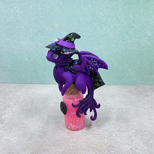 Pink Potion Bottle Dragon
