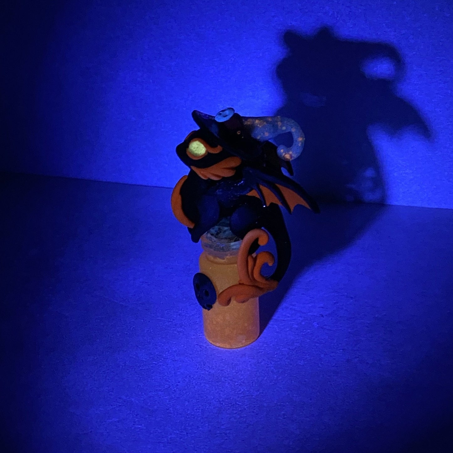 Orange Potion Bottle Dragon