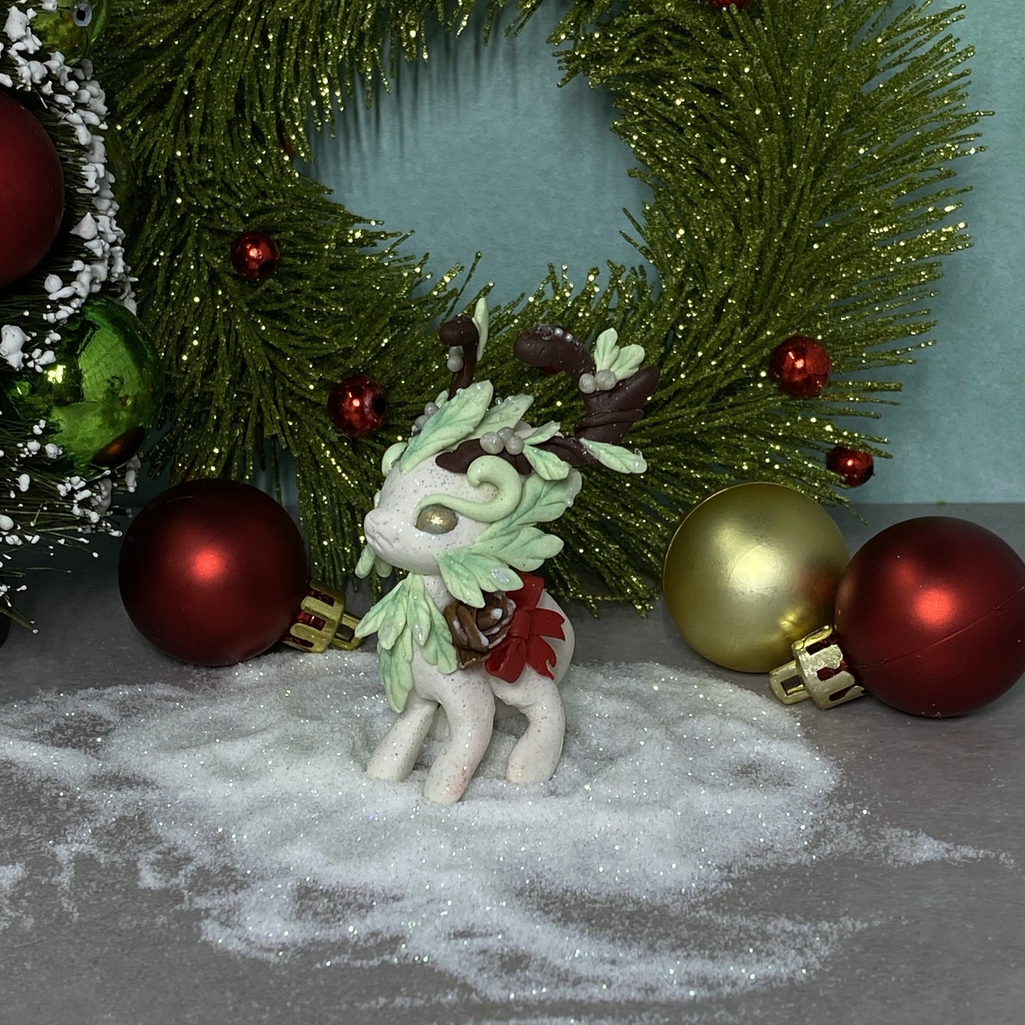 Mistletoe Bun Bun-Deer Hybrid