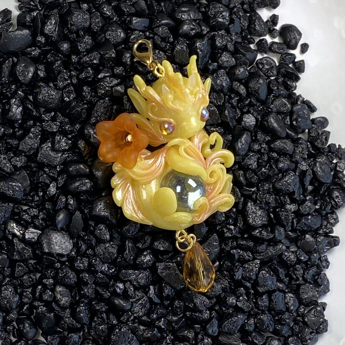 Yellow Jade Dragon