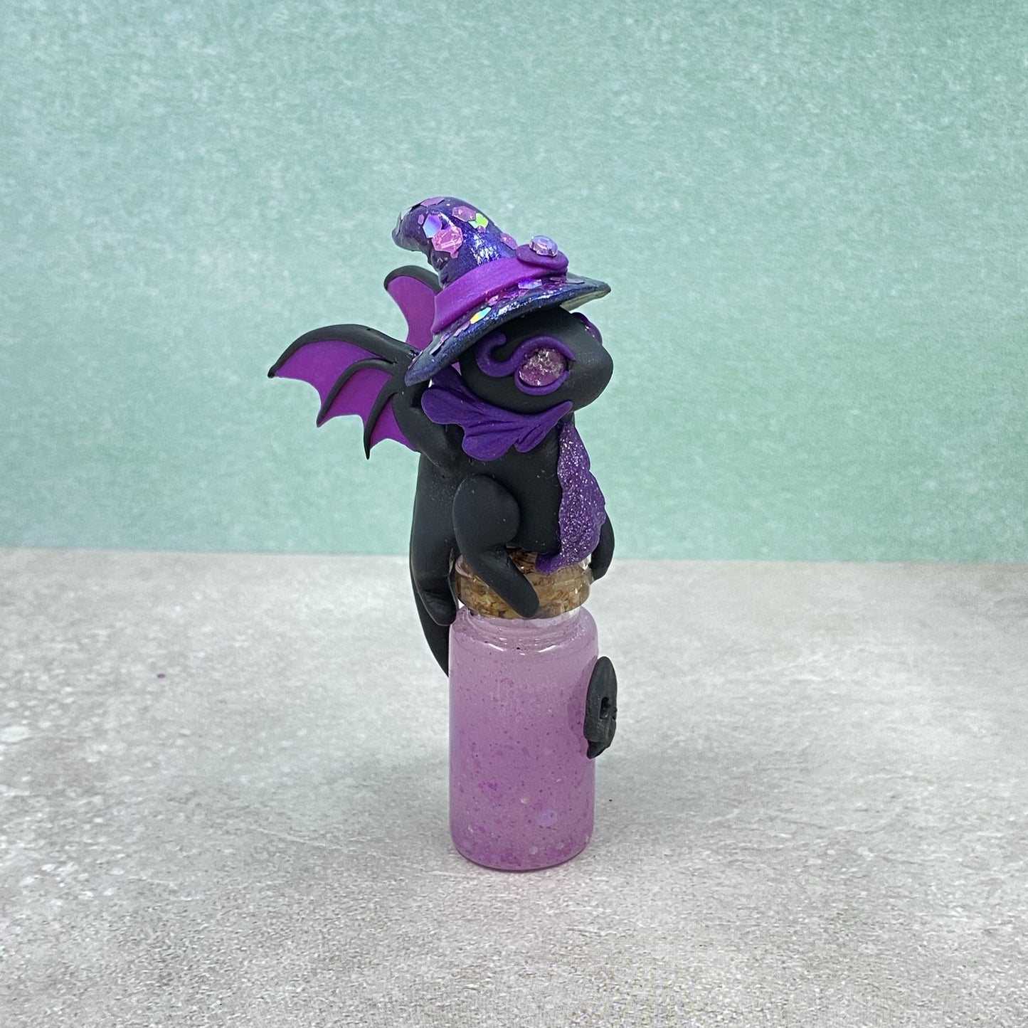 Purple Potion Bottle Dragon