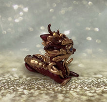 Load image into Gallery viewer, Burgundy Rose Gold Dragon