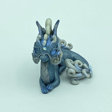 Load image into Gallery viewer, Blue and Silver Cloud Dragon