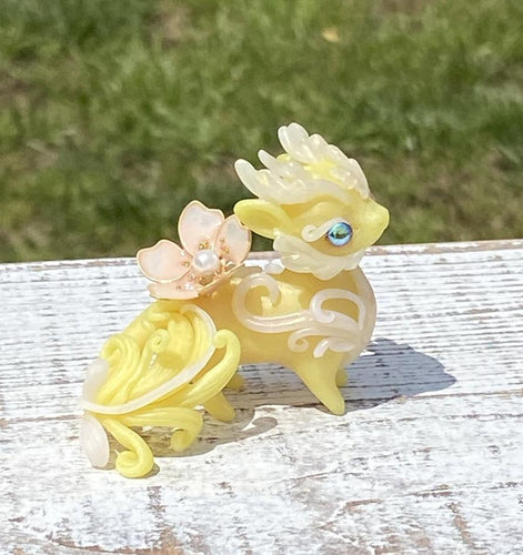 Yellow Jade Spring Dragon