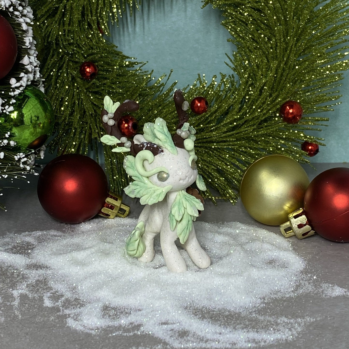Mistletoe Bun Bun-Deer Hybrid