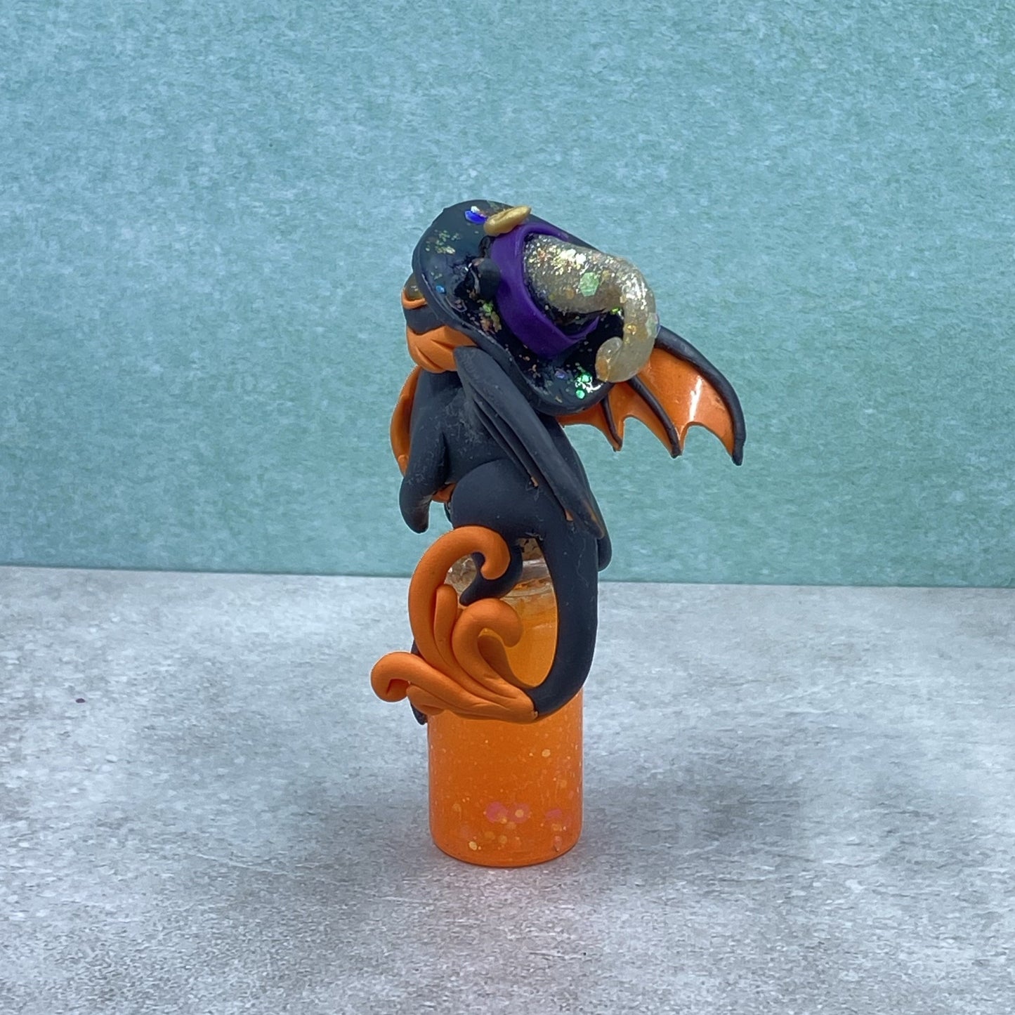 Orange Potion Bottle Dragon
