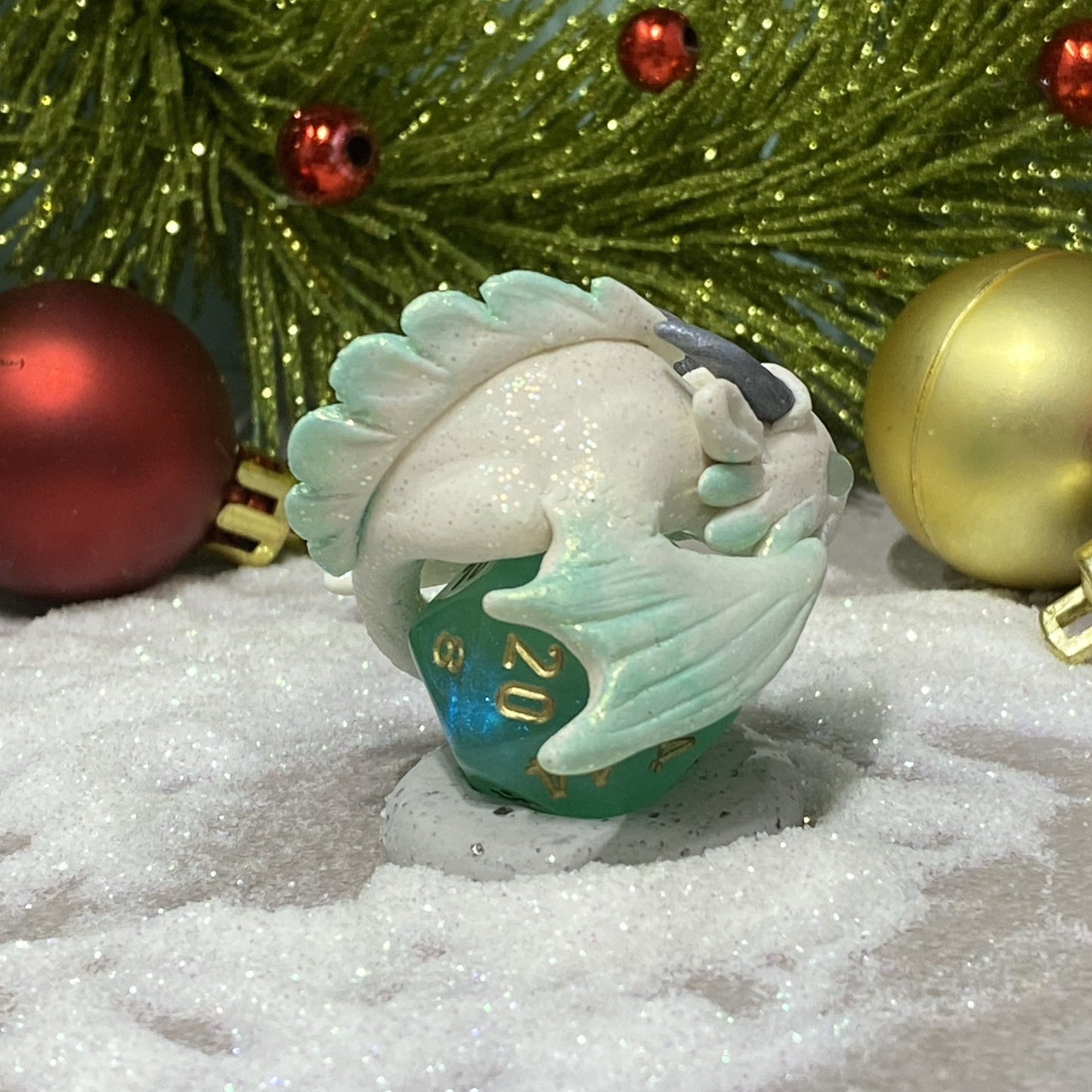 Wyvern on D20 Dice