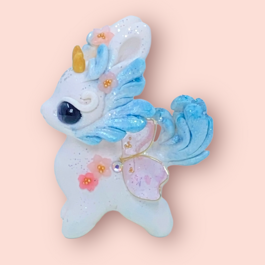 Blue & White Bunnigon