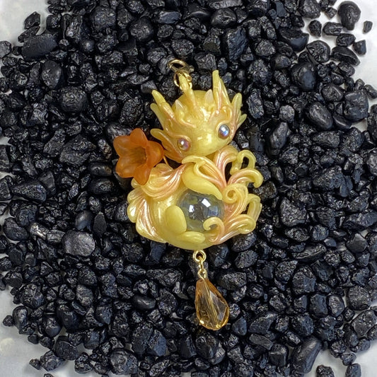 Yellow Jade Dragon