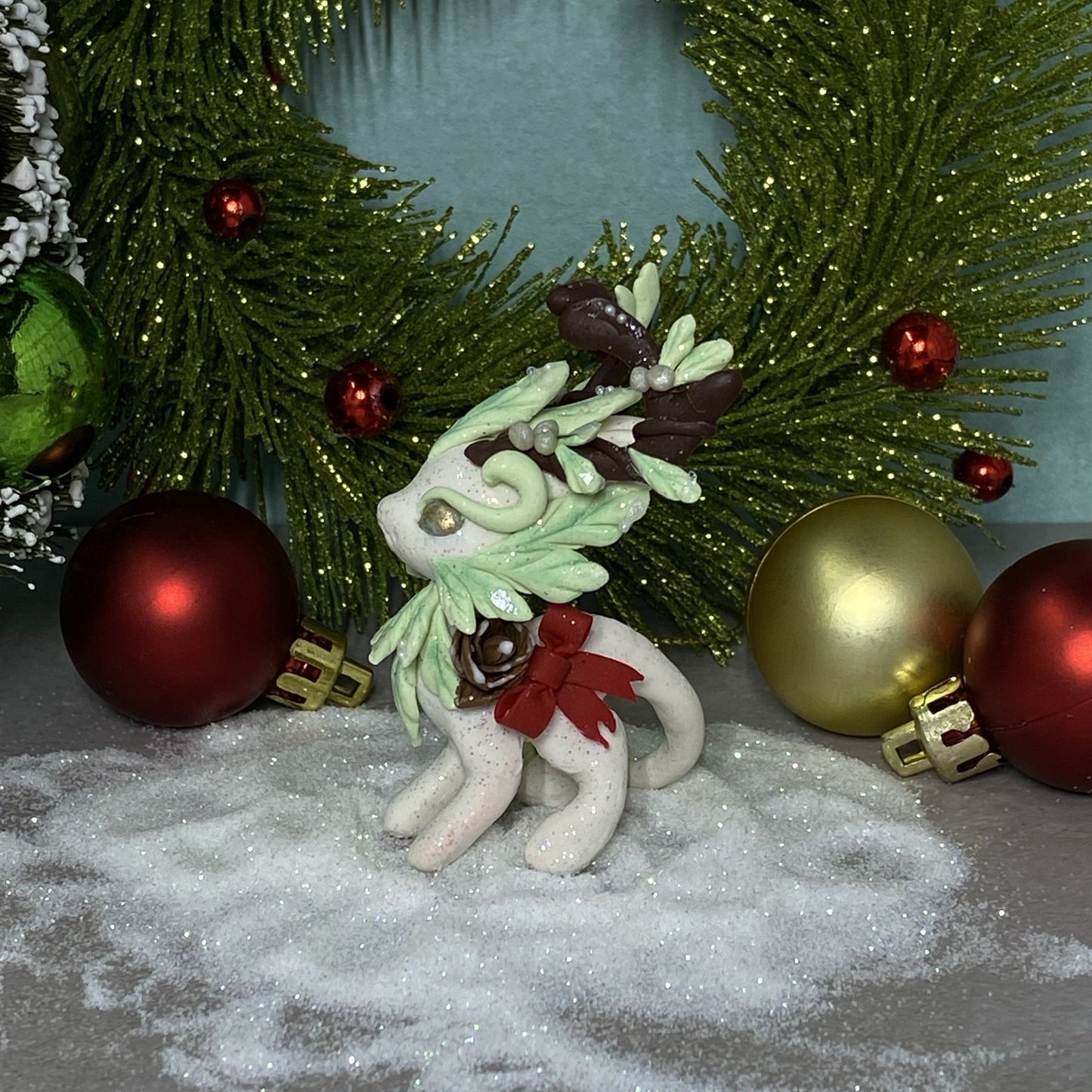Mistletoe Bun Bun-Deer Hybrid