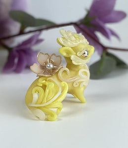 Yellow Jade Spring Dragon