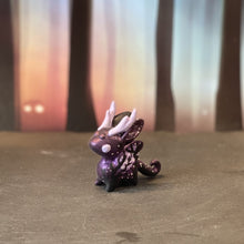 Load image into Gallery viewer, Purple Spooky Forest Dragon Bun Bun