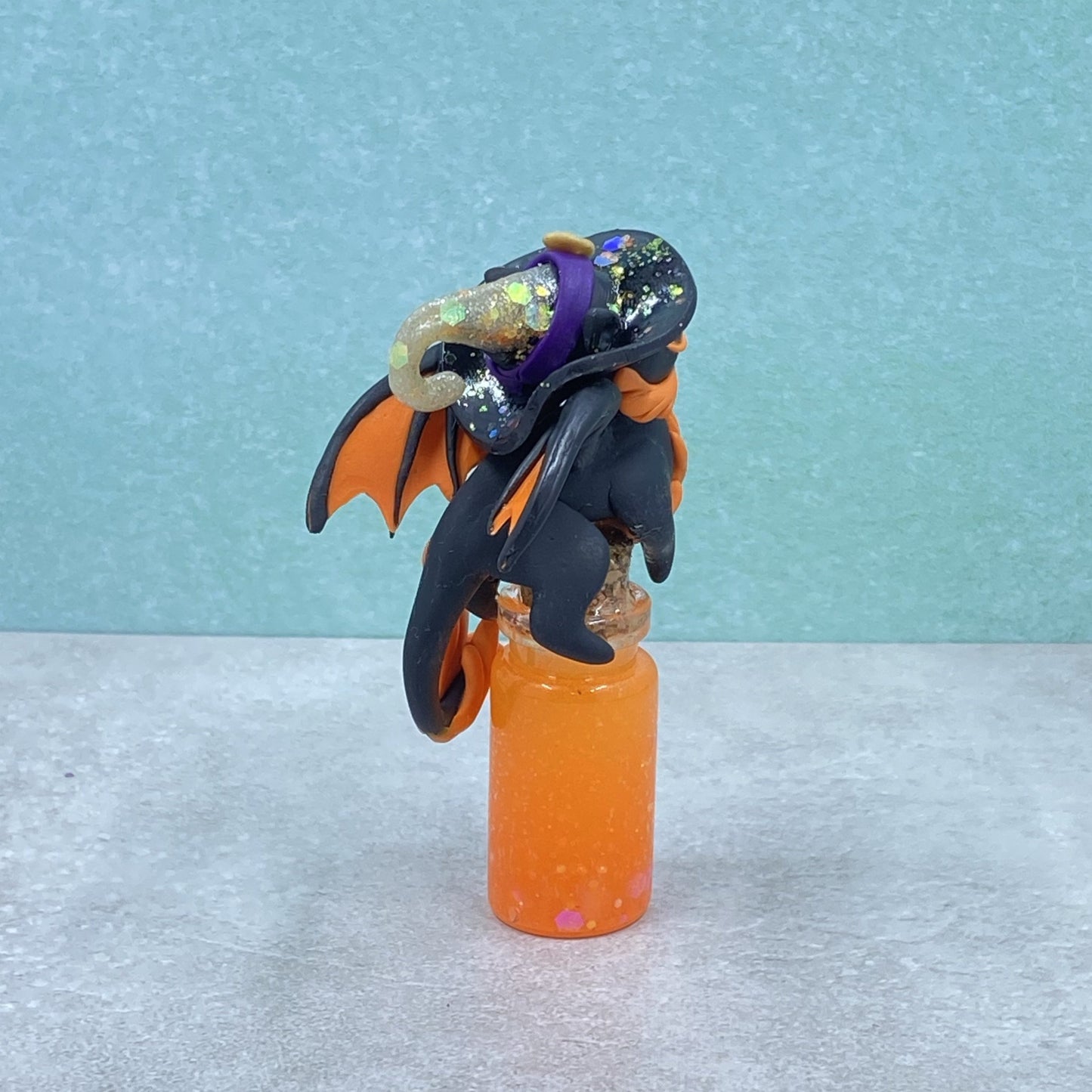 Orange Potion Bottle Dragon