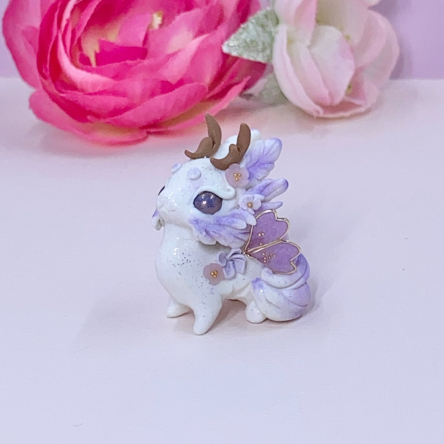 Lavender Floofy Bun Bun