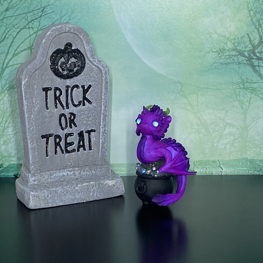 Purple Cauldron Dragon
