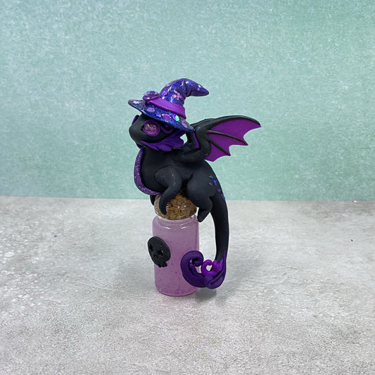 Purple Potion Bottle Dragon