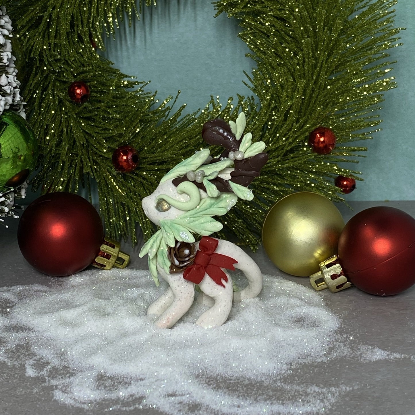 Mistletoe Bun Bun-Deer Hybrid