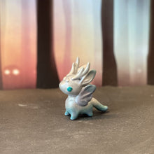 Load image into Gallery viewer, Silver Rainbow Dragon Bun Bun