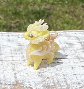 Yellow Jade Spring Dragon