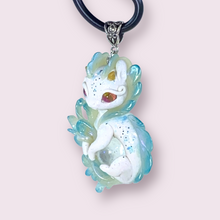 Load image into Gallery viewer, Blue Marble Dragon Pendant