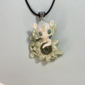 Light Green Dragon Jelly Charm