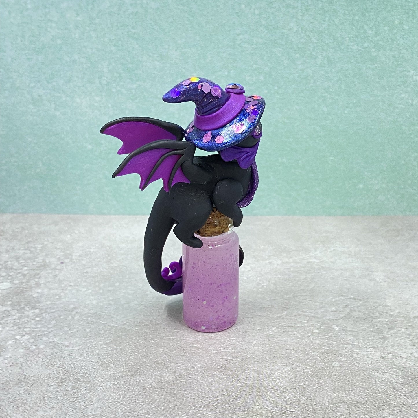 Purple Potion Bottle Dragon