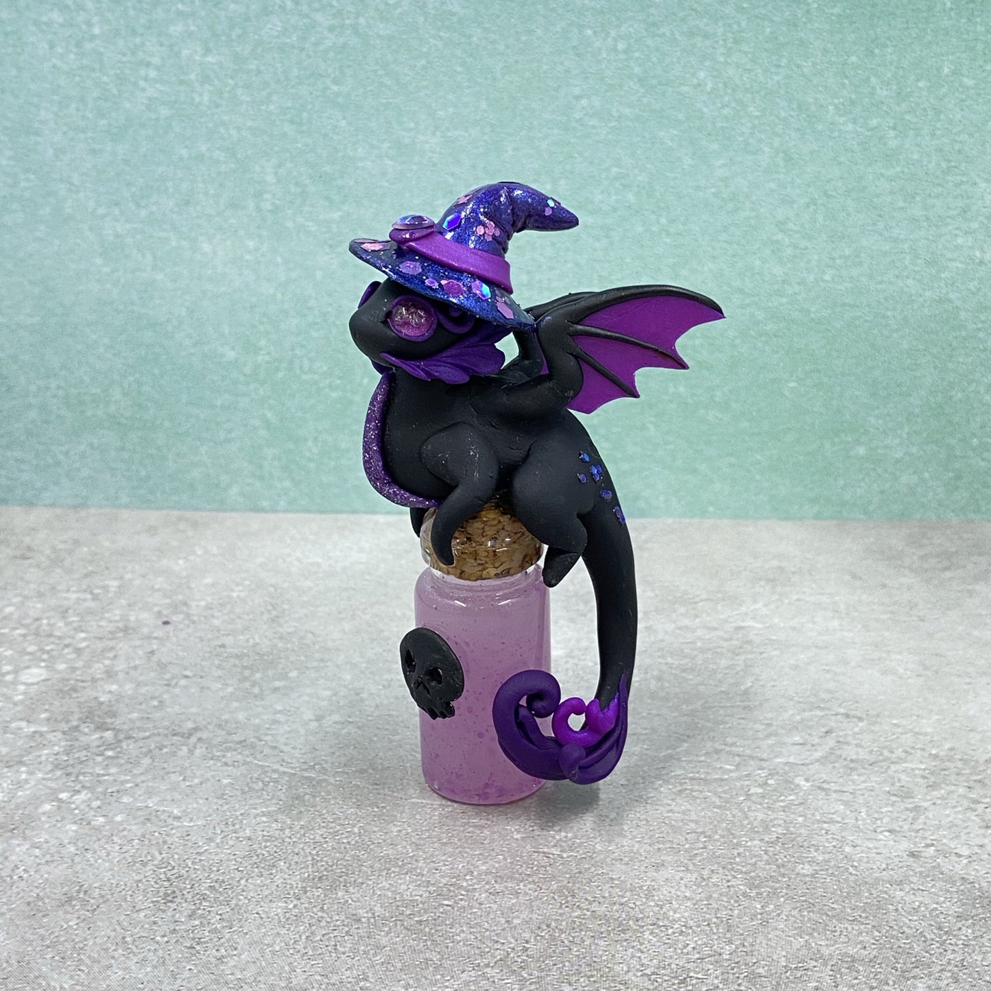 Purple Potion Bottle Dragon