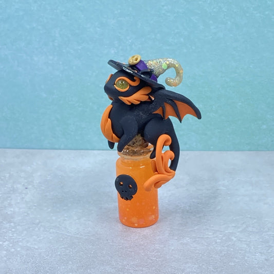 Orange Potion Bottle Dragon