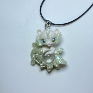 Light Green Dragon Jelly Charm