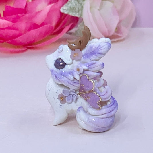 Lavender Floofy Bun Bun