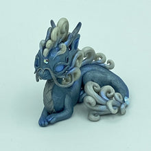 Load image into Gallery viewer, Blue and Silver Cloud Dragon