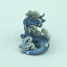 Load image into Gallery viewer, Blue and Silver Cloud Dragon