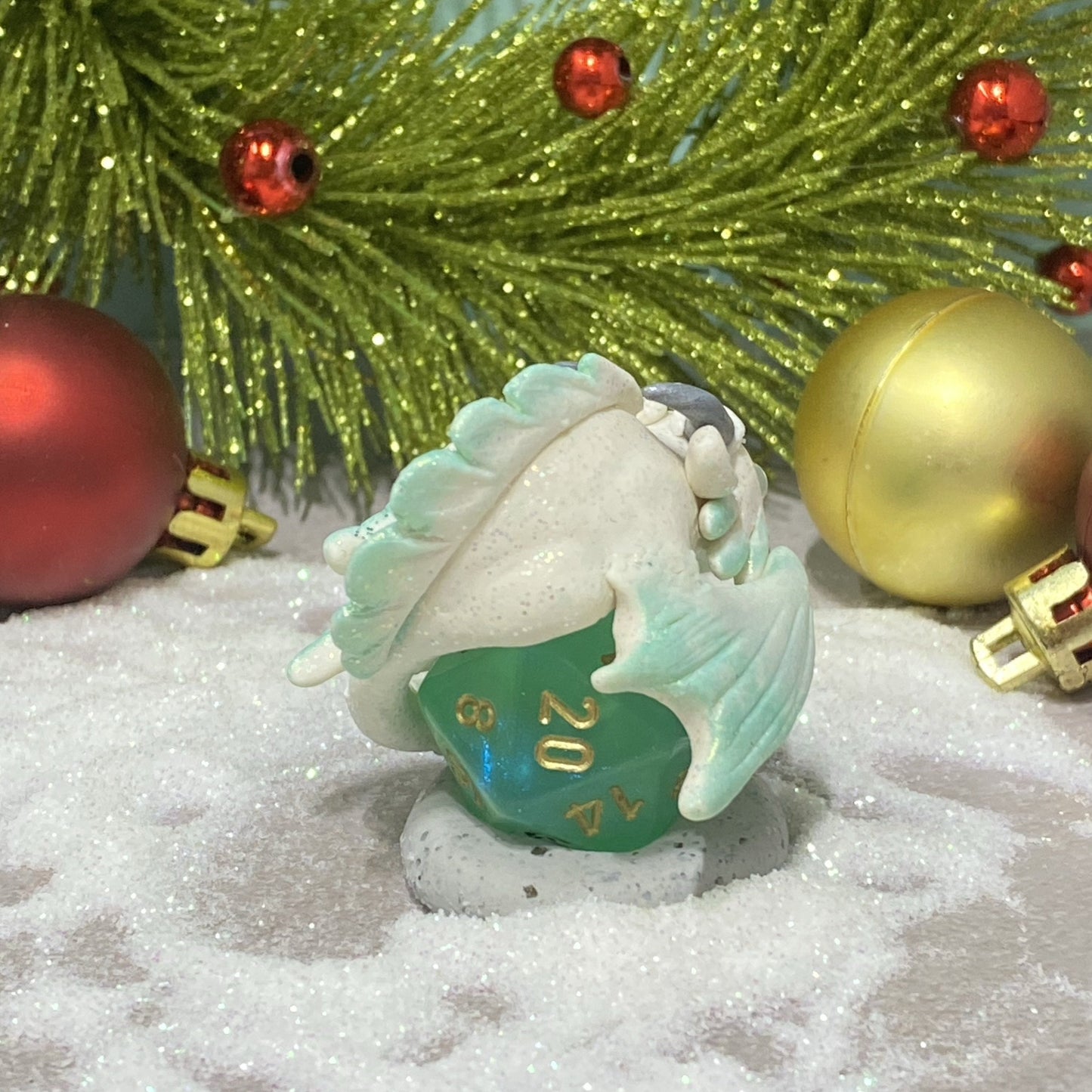 Wyvern on D20 Dice