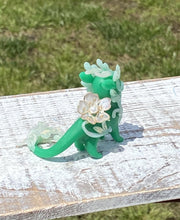 Load image into Gallery viewer, Green Jade Spring Dragon with long tail